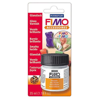 Fimo vernis transparant glans, 35 ml