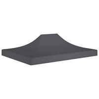 VidaXL Partytentdak 270 g/m² 4,5x3 m antracietkleurig - thumbnail