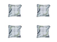 Sierkussen met paspel ca. 50x50 cm Tess sage (4 stuks) Madison - Madison - thumbnail