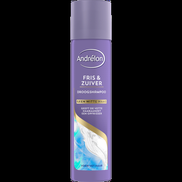 Andrelon Droogshampoo Fris & Zuiver 245 ml bij Jumbo
