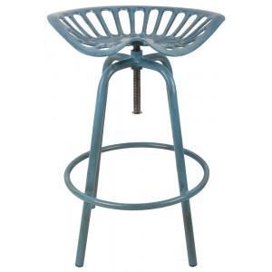 Tractor stoel blauw / Esschert Design