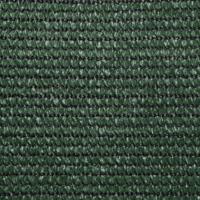 VidaXL Zonnezeil 160 g/m² 2x5 m hdpe donkergroen - thumbnail