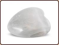 Hartvormige Edelsteen Seleniet Angel Heart - thumbnail