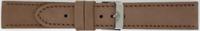 Horlogeband 825.30.18 Leder Bruin 18mm + bruin stiksel - thumbnail