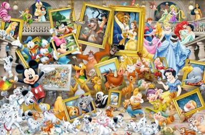 Ravensburger legpuzzel disney mickey als kunstenaar, 5000st. - thumbnail