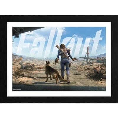 Fallout Framed Print - Sole Female Survivor (30x40cm) Fallout Framed Print - Sole Female Survivor (30x40cm)