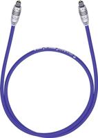 Toslink Audio Aansluitkabel [1x Toslink-stekker (ODT) - 1x Toslink-stekker (ODT)] 0.50 m Blauw Oehlbach XXL® Series 80 - thumbnail
