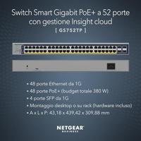 Switch Netgear GS752TP-300EUS - thumbnail