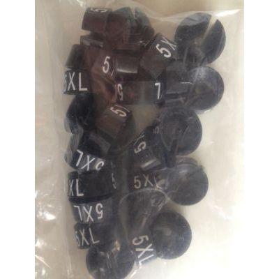 MB zwart/wit 5XL voor op kledinghanger