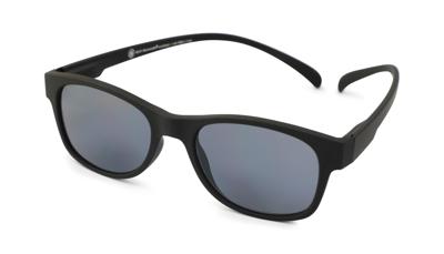 Leeszonnebril bifocaal Klammeraffe-+3.00-Zwart