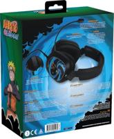 Gaming headset - Bedraad - Konix - Naruto Shippuden - 7.1 PC - 50mm luidsprekers - Microfoon - 2m kabel - LED - Naruto Rasengan - Zwart - thumbnail