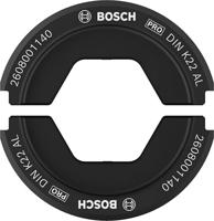 Bosch Accessoires PRO Krimpmatrijs | DIN K22 AL | 95 mm/120 mm | Aluminium - 2608001140 - thumbnail