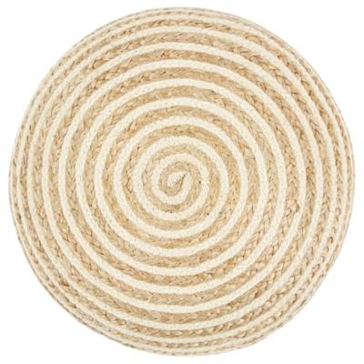 Poef handgemaakt 45x30 cm jute