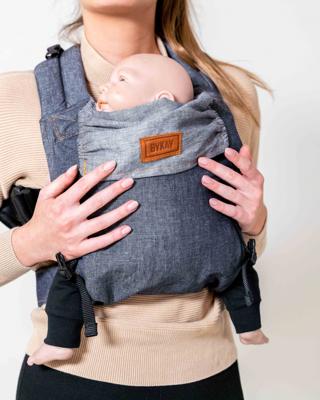 ByKay Click Carrier Classic baby draagzak dark jeans