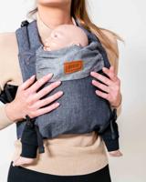 ByKay Click Carrier Classic baby draagzak dark jeans - thumbnail