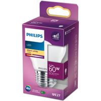 Philips LED 76285800 LED-lamp Energielabel E (A - G) E27 Kogel 6.5 W = 60 W Warmwit (Ø x l) 4.5 cm x 7.8 cm 1 stuk(s) - thumbnail