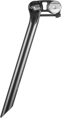 Ergotec zadelpen Futura 27.2 offset verstelbaar zw zand