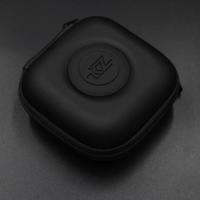 KZ Data Wire Charger Earphone Portable PU Receiving Case(Black) - thumbnail