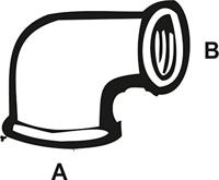 Cornat Galva Knie Vv 1&apos;&apos;X3/4 90Gr (90) - VFB90134 - thumbnail