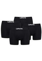 Levi's Boxershorts Solid Basic Organic Cotton 2-pack Black-XXL - thumbnail