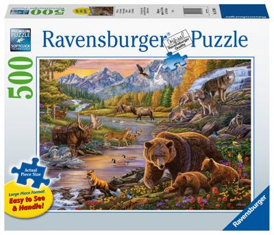 Ravensburger puzzel wildernis 500st
