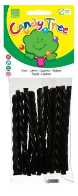 Candy Tree Dropkabels zoet glutenvrij bio 100 Gram Candy Tree Dropkabels zoet glutenvrij bio 100 Gram
