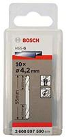 Bosch Accessoires Dubbele eindboor 4,2 x 14 x 55 mm 10st - 2608597590 - thumbnail