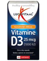 Lucovitaal Vitamine D3 25mcg 60 Capsules - thumbnail
