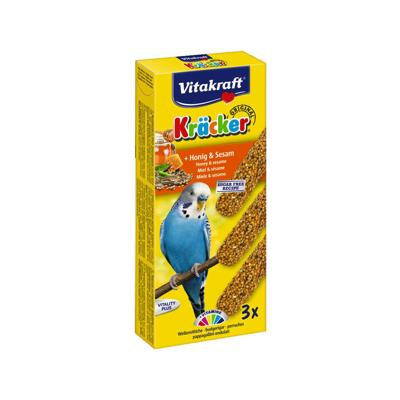 Vitakraft Vogel parkietenkracker honing/sesam 3in1 Gebr. de Boon - Gebr de boon