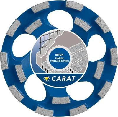 Carat diamantslijpkop - Dustec - 125 x 22,2 mm - CUBD