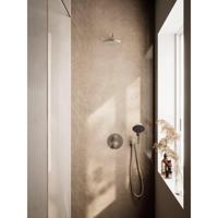 Hotbath COBBER Regendoucheset - inbouwkraan - thermostatisch - 20cm hoofddouche - handdouche - geborsteld nikkel SWIBS12AGN - thumbnail
