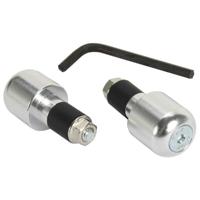 Vicma Handlebar plugs 13.5 mm silver, 618pl - thumbnail