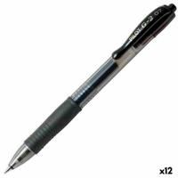 Gelpen Pilot G-2 07 Zwart 0,4 mm (12 Stuks) - thumbnail