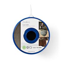 Nedis CSBR4010WT100 Coaxkabel Rg6t 10,0 M Minirol Wit - thumbnail