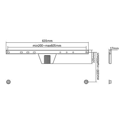 My Wall HL 35 L TV-beugel 94,0 cm (37) - 203,2 cm (80) Vast