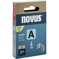 Novus Tools 042-0773 Nieten met fijn draad Type 53 1800 stuk(s) Afm. (l x b) 6 mm x 11.3 mm - thumbnail