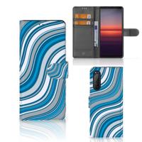 Sony Xperia 5II | Telefoon Hoesje | Waves Blue - thumbnail