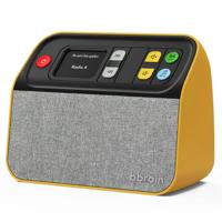 Muziekspeler | BBrain | Voor senioren en bij dementie | Grote gekleurde knoppen | Makkelijk te bedienen | Geel | BB6000-GE - thumbnail
