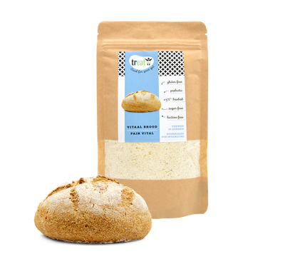 Treat Brood vitaal glutenvrij 180 Gram Treat Brood vitaal glutenvrij 180 Gram