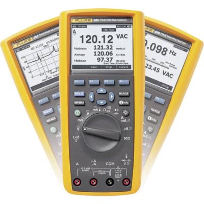 Fluke 289/EUR Multimeter Digitaal Grafisch display, Datalogger, LoZ CAT III 1000 V, CAT IV 600 V Weergave (counts): 50000 Fluke 289/EUR Multimeter Digitaal Grafisch display, Datalogger, LoZ CAT III 1000 V, CAT IV 600 V Weergave (counts): 50000