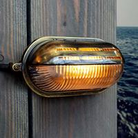 Gulf Scheepslamp brons - thumbnail