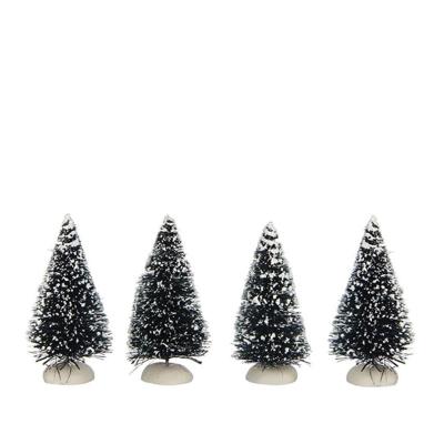 Kerstfiguur Bristle Tree mini set of 4 Luville - Luville