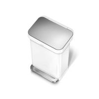 Simplehuman Afvalemmer Liner Pocket 45 liter Wit - thumbnail