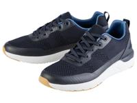 LIVERGY Heren sneakers (Marineblauw, 43) - thumbnail