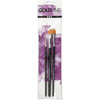 Creativ Company Gold line penselen, 3st. - thumbnail