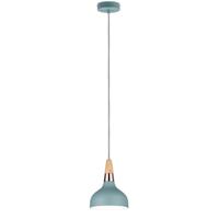 Paulmann Neordic Juna 79652 Hanglamp LED E14 20 W Zachtgroen, Koper, Hout - thumbnail