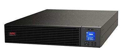Easy UPS SRV SRV1KRIRK - UPS (rack-uitvoering) - 220/230/240 Volt wisselstroom V - 800 Watt - 1000 VA 9 ampère-uur - RS-232, USB - uitgangen: 3