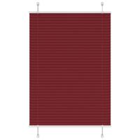 Pliss rolgordijn 85x100 cm stofbreedte 84,4 cm bordeauxrood - thumbnail