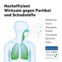 Ideal Office 73101011 73101011 Luchtreiniger 50 m² Zilver, Wit - thumbnail