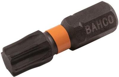 Bahco torsiebit 1/4" | heavy-duty | voor torx® schroeven | gekleurd | t20 x 25 mm - retailverpakking - 66im/t20c-2p